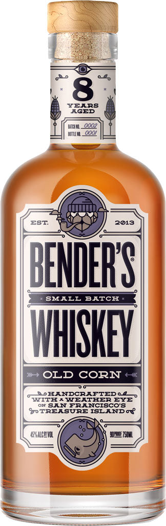Bender's Small Batch Old Corn Whiskey 8 Year Old 750ml-0