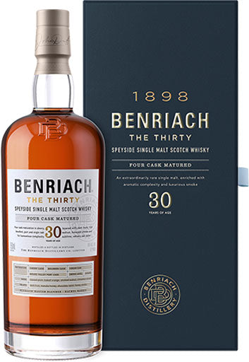 Benriach 30 Year Old Single Malt Whisky 700ml-0