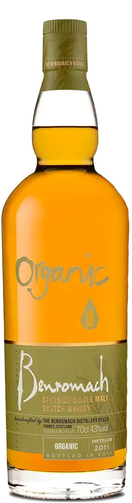 Benromach Organic Single Malt Whisky 2011 750ml-0
