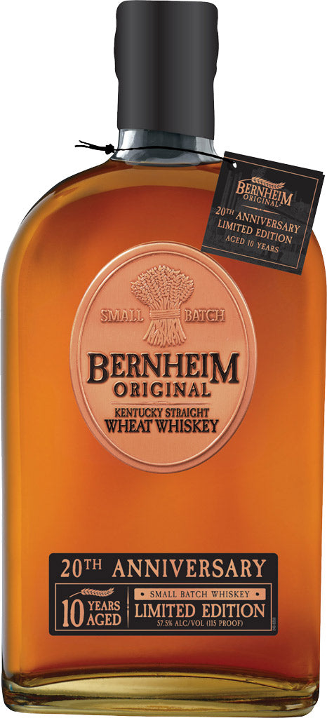 Bernheim 20th Anniversary Kentucky Straight Wheat Small Batch Whiskey 10 Year Old 750ml-0