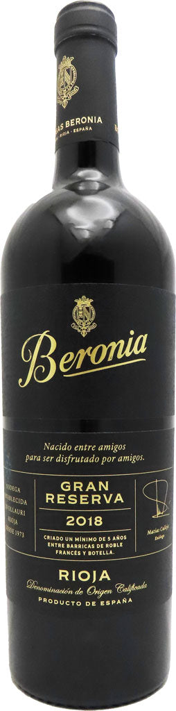 Beronia Gran Reserva Rioja 2018 750ml-0