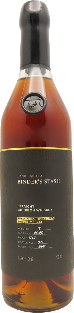 Binder's Stash Single Barrel #8399 Straight Bourbon Whiskey 7 Year Old 750ml-0