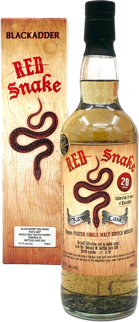 Blackadder Red Snake Raw Cask Peated Cask #86 Single Malt Whisky 700ml