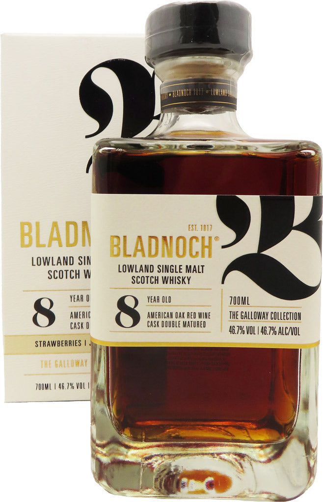 Bladnoch Lowland Single Malt Scotch 8 Year Old 700ml-0