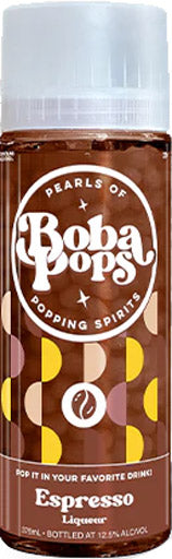 Boba Pops Espresso Flavored Liqueur 375ml-0