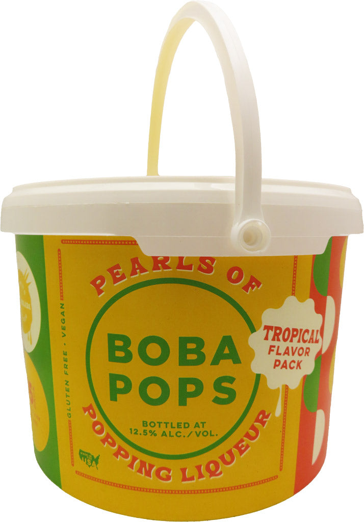 Boba Pops Tropical Flavor Party Bucket 15x50ml-0