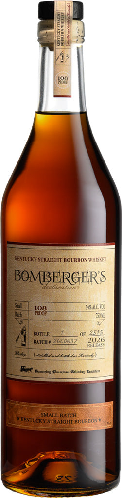 Bomberger's Declaration Small Batch Bourbon 2026 750ml-0