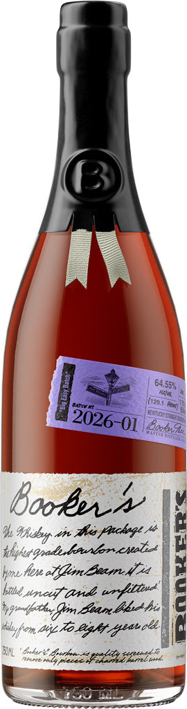 Booker's Kentucky Straight Bourbon Whiskey "Big Easy Batch" 2026 750ml-0