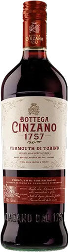 Bottega Cinzano 1757 Vermouth di Torino Rosso 1L-0