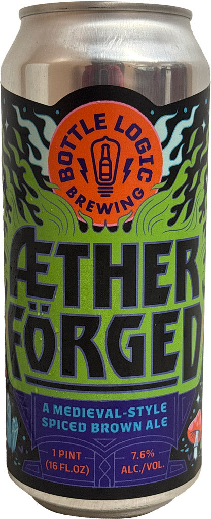 Bottle Logic Aether Forged Spiced Brown Ale 16oz Can-0