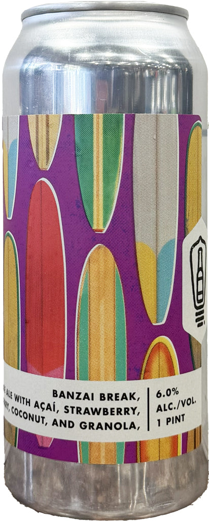 Bottle Logic Banzai Break Smoothie Style 16oz Can-0