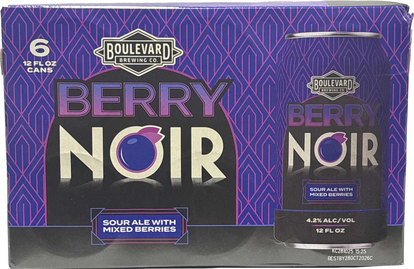 Boulevard Berry Noir Sour Ale 6pk Cans-0