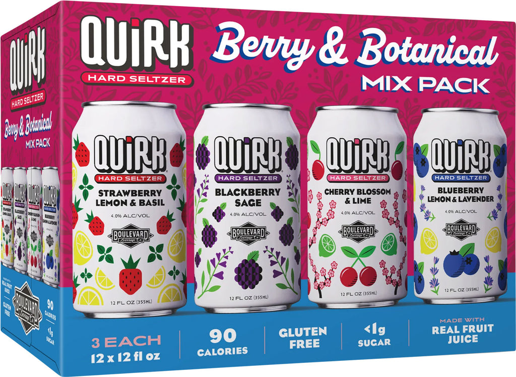 Boulevard Quirk Berry & Botanical Mix Variety 12pk Can Featured Image