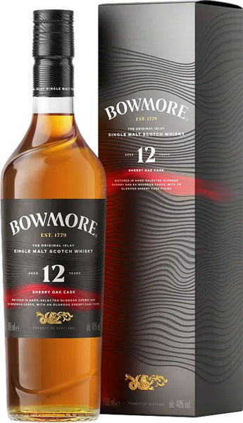 Bowmore 12 Year Sherry Cask Single Malt Whisky 700ml – Mission Liquor