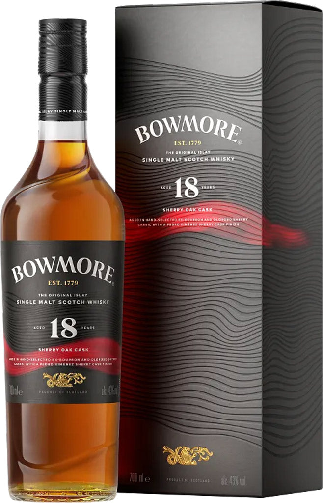 Bowmore 18 Year Sherry Cask Single Malt Whisky 700ml-0