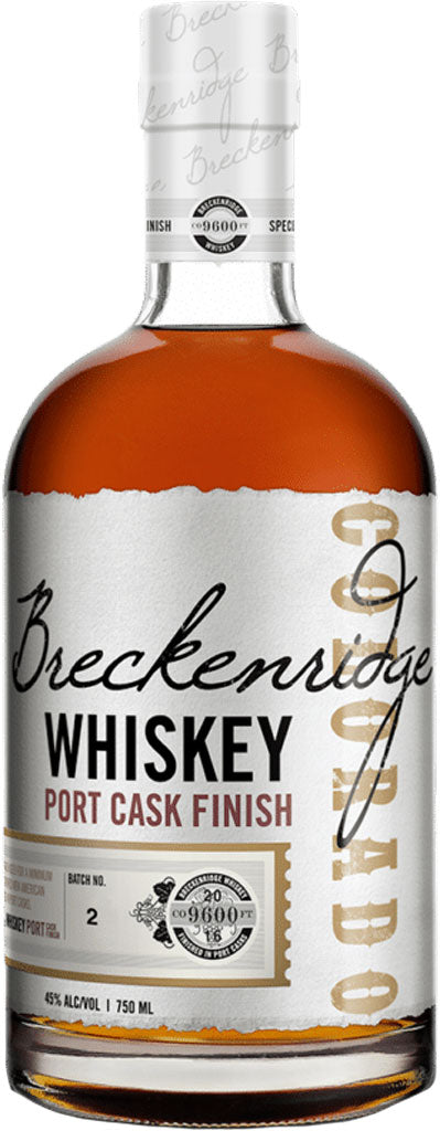 Breckenridge Bourbon Whiskey Port Cask Wood Finish 750ml-0