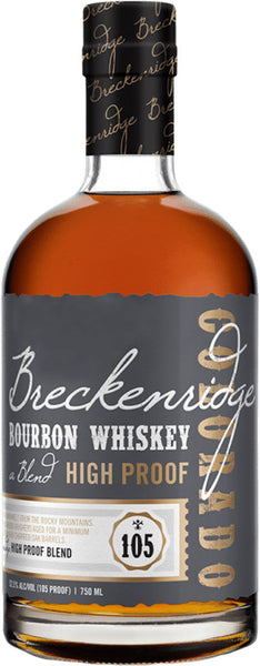 Breckenridge High Proof Bourbon Whiskey 105 Proof 750ml – Mission