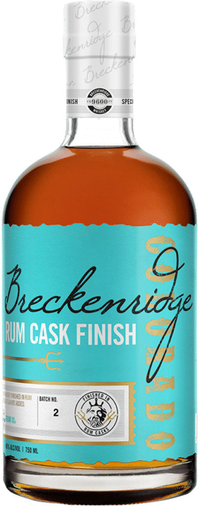 Breckenridge Whiskey Rum Cask Wood Finish 750ml-0