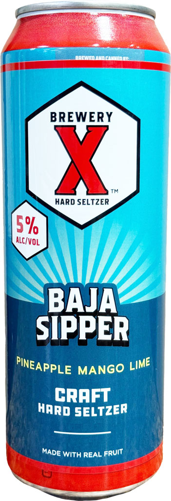 Brewery X Baja Sipper Hard Seltzer 19.2oz Can – Mission Liquor