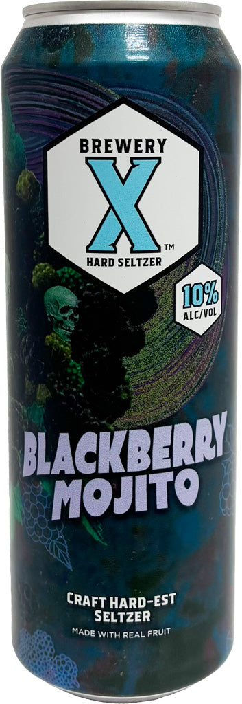 Brewery X Blackberry Mojito Hardest Seltzer 19.2oz Can-0