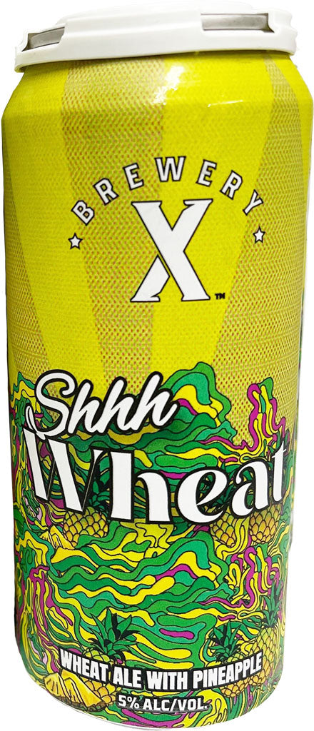 Brewery X Shhh-Wheat! Pineapple Wheat Ale 16oz Can-0