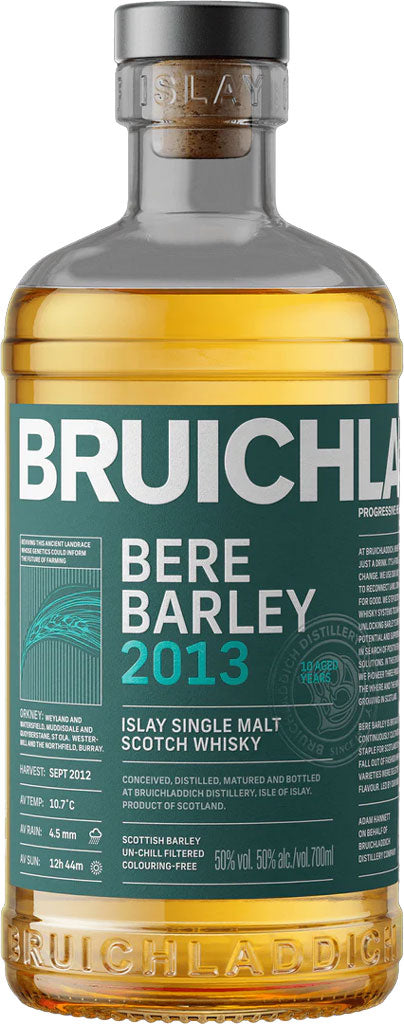 Bruichladdich Bere Barley Single Malt Whisky 2013 750ml-0