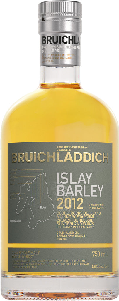 Bruichladdich Islay Barley Single Malt Whisky 2012 750ml