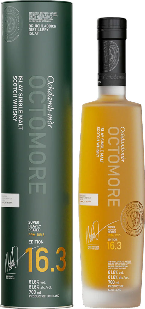 Bruichladdich Octomore 16.3 Single Malt Whisky 700ml-0