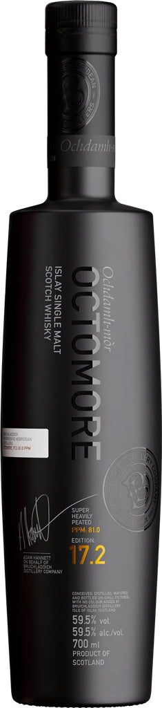Bruichladdich Octomore 17.2 Single Malt Whisky 700ml-0