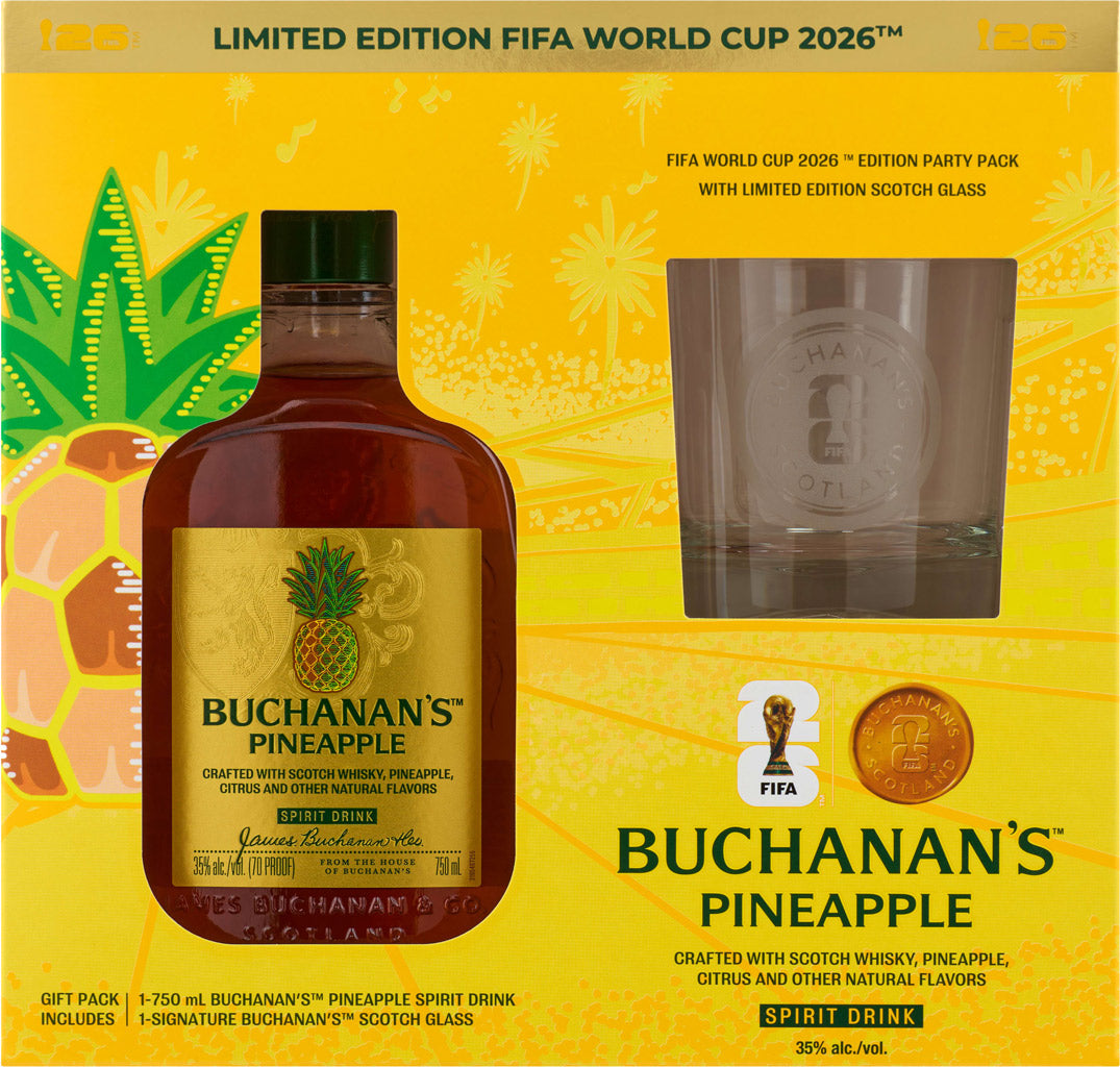 Buchanan's Pineapple Flavored Scotch Fifa World Cup Edition 2026 750ml-0