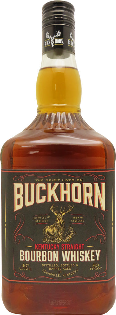 Buckhorn Kentucky Straight Bourbon Whiskey 1.75L-0