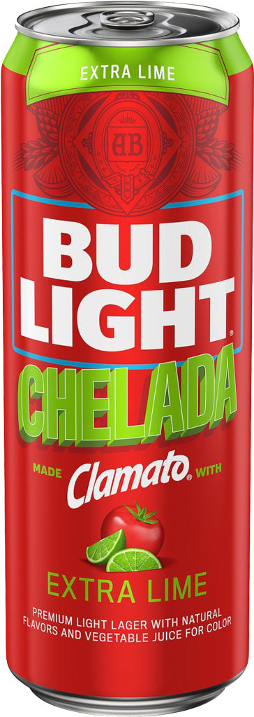Bud Light Chelada Extra Lime 25oz Can
