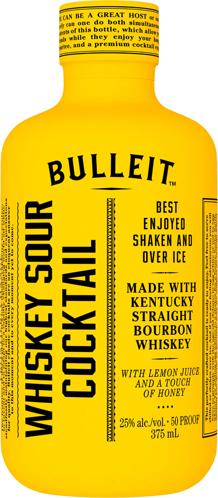 Bulleit Whiskey Sour Cocktail 375ml-0