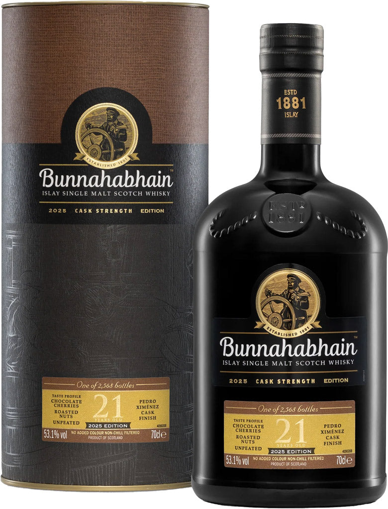 Bunnahabhain PX Cask Finish Cask Strength 21 Year Old 700ml-0