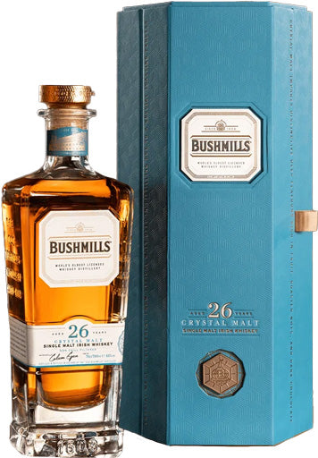 Bushmills 26 Year Old Irish Single Malt Whiskey 750ml-0