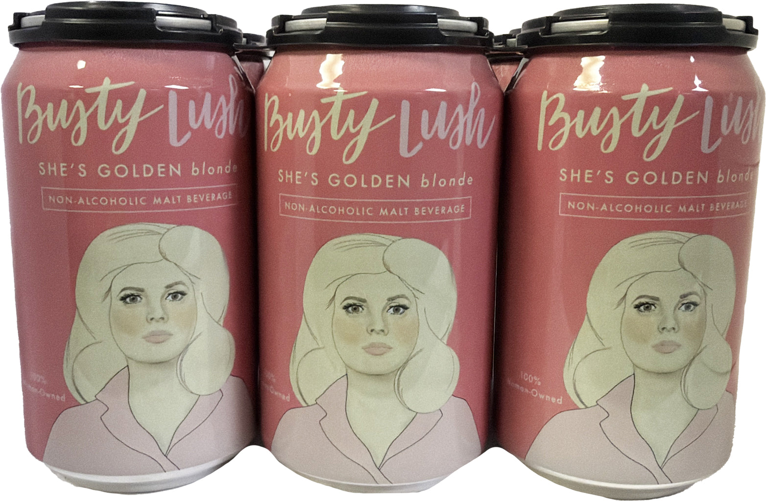 Busty Lush "She's A Golden Blonde" N/A 12oz 6pk Cans-0