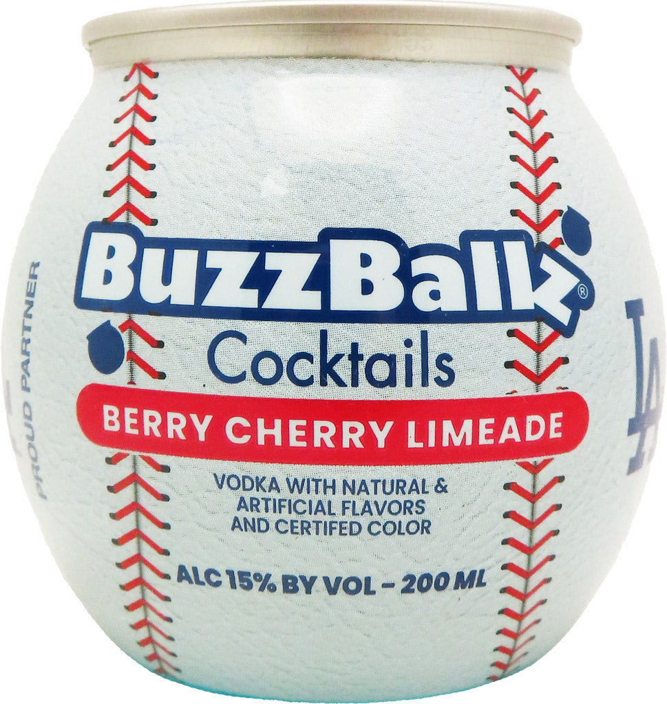 Buzzballz Berry Cherry Limeade LA Dodgers 200ml-0