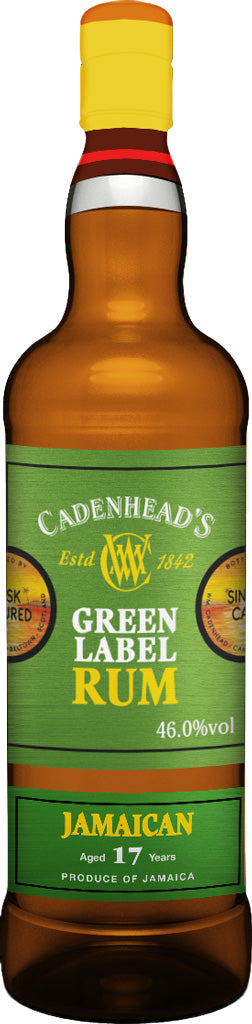 Cadenhead Green Label 17 Years Old Jamaican Rum 750ml-0