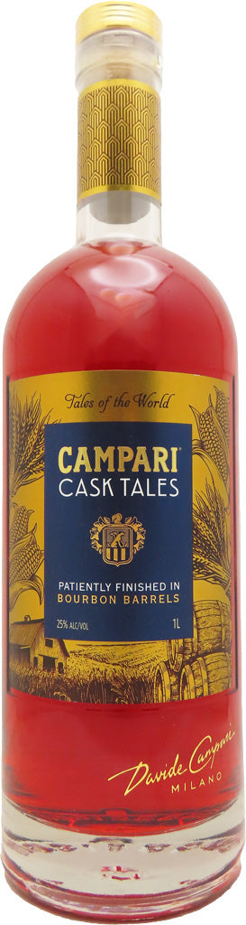 Campari Cask Tales Bourbon Barrel Finish Liqueur 1L-0