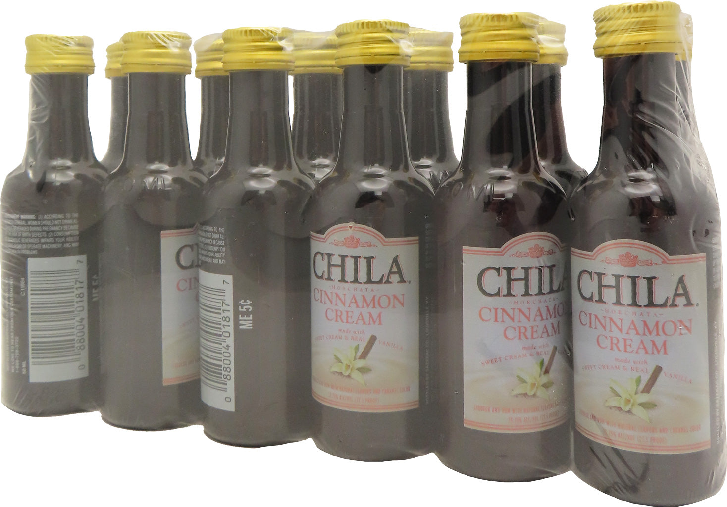 Chila 'Orchata Cinnamon Cream Rum 50ml 12pk-0