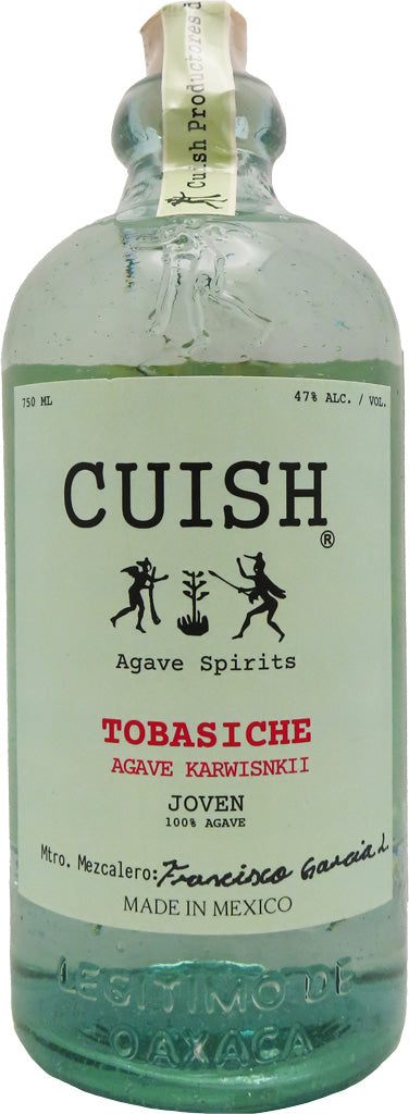 Cuish Tobasiche Agave Karwisnkii Joven Mezcal 750ml-0