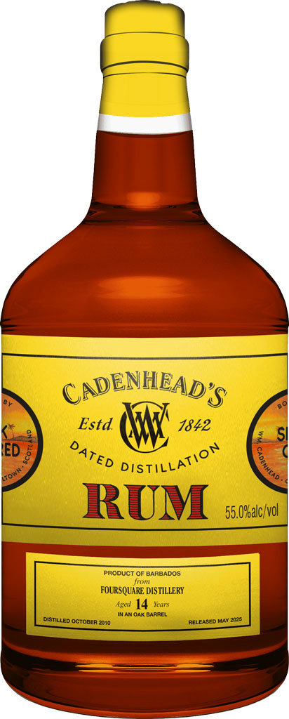 Cadenhead Barbados Foursquare Rum 14 Year Old 2010 750ml-0