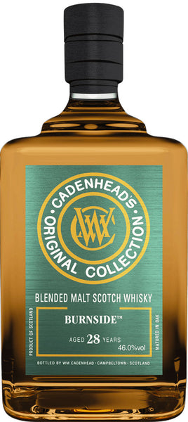Cadenhead Burnside Blended Malt Whiskey 28 Year Old 1996 750ml