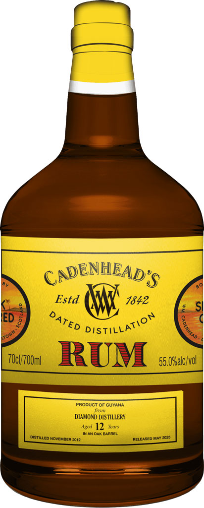 Cadenhead Guyana Diamond Rum 12 Year Old 2012 750ml-0