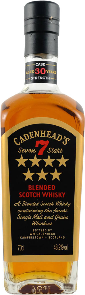 Cadenhead Seven Stars Blended Scotch Whiskey 30 Year Old 700ml-0