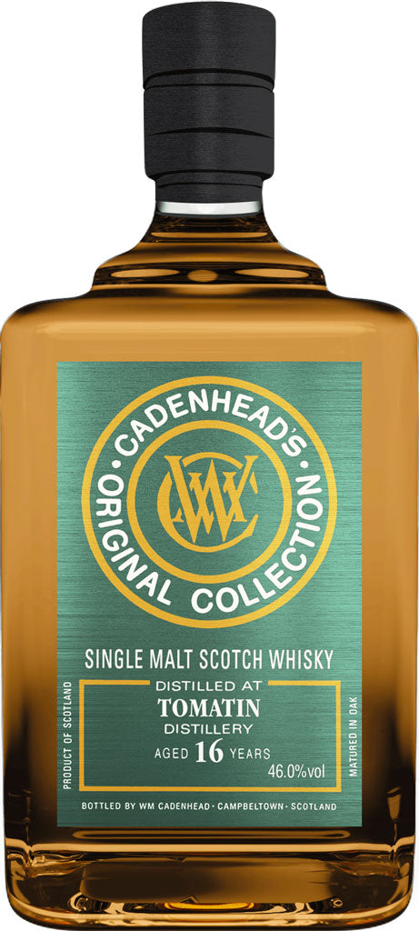 Cadenhead Tomatin Single Malt Whiskey 16 Year Old 2009 750ml-0
