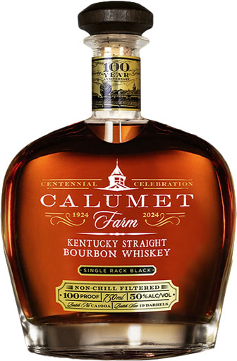 Calumet Centennial Single Rack Black Bourbon 750ml-0