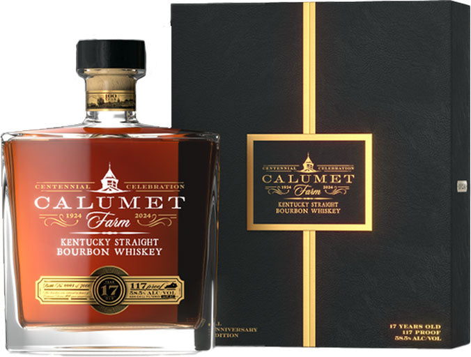 Calumet Farm Straight Bourbon Whiskey 17 Year Old 750ml-0