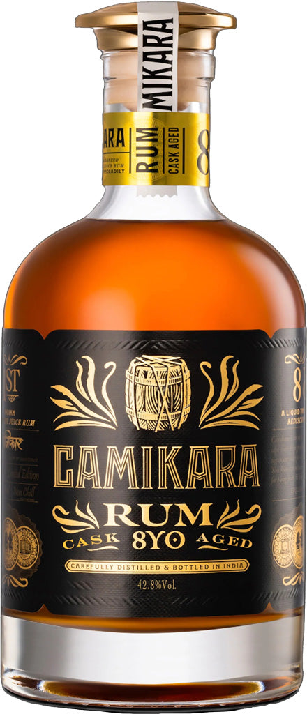 Camikara Rum 8 Year Old Cask Aged Rum 750ml
