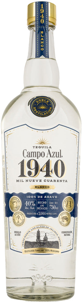 Campo Azul 1940 Tequila Blanco 750ml-0